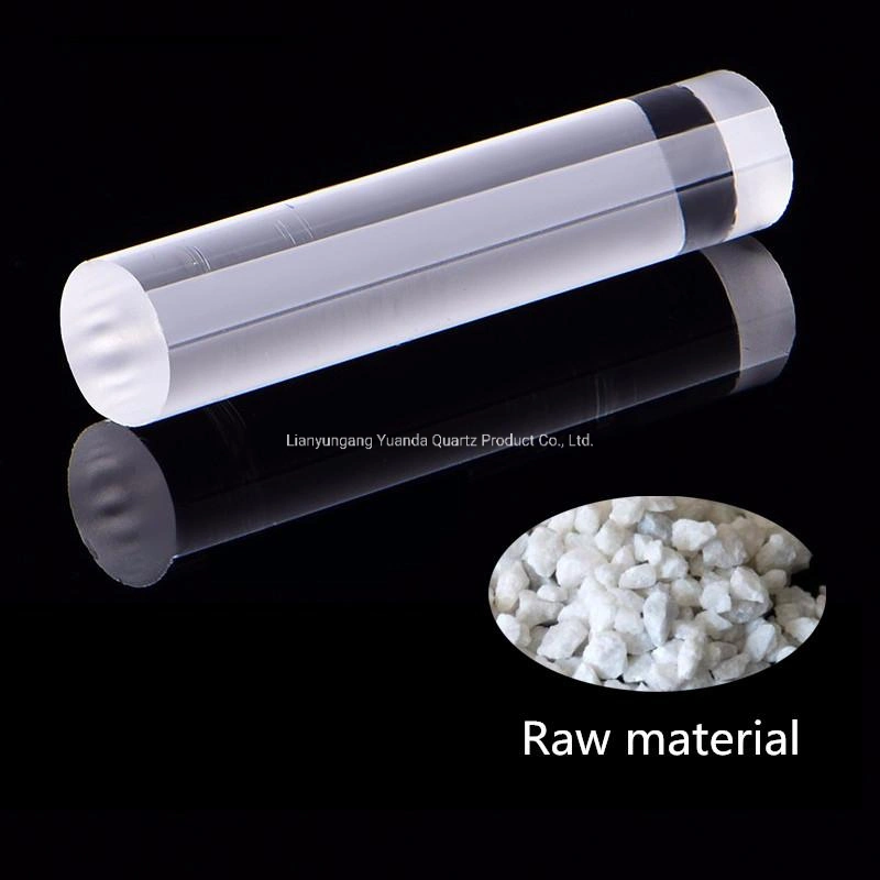 Heat Resistance Fused Silica Clear Quartz Rod