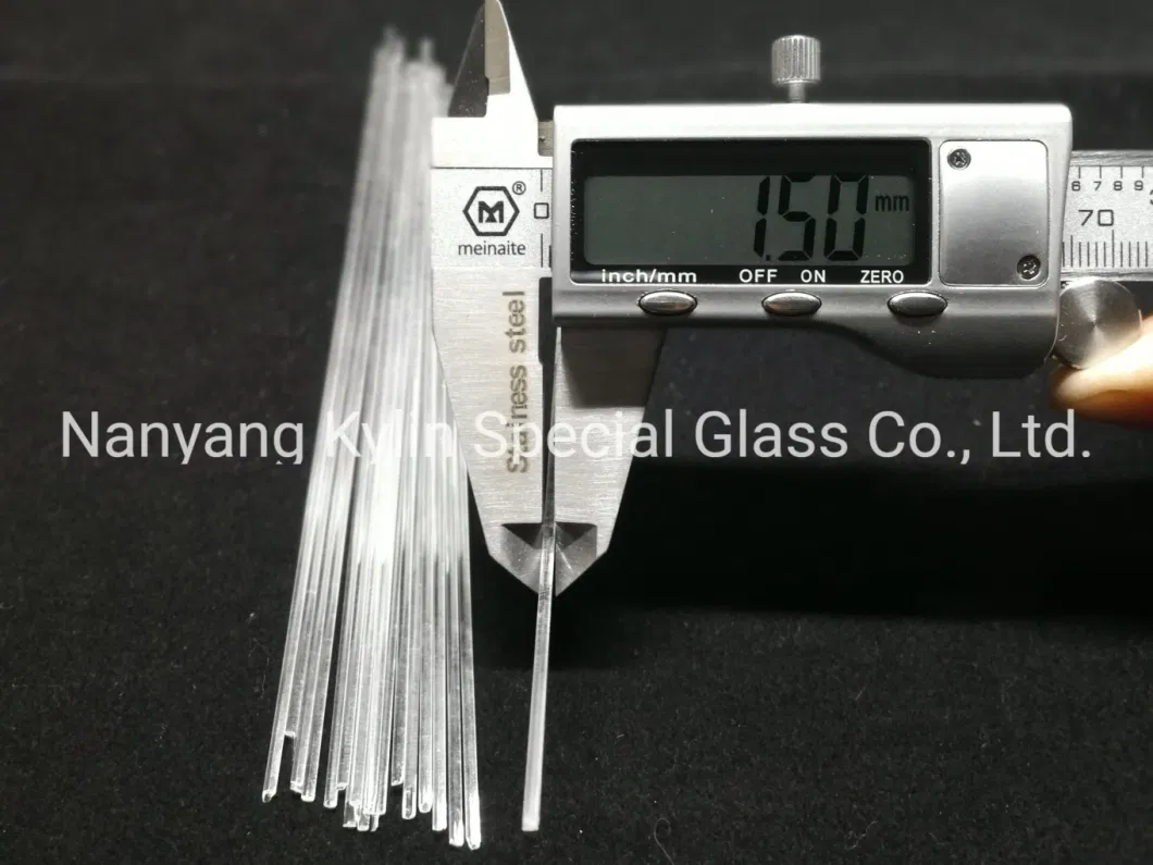 Factory Price High Temperature Clear Transparent Optical Fused Solid Quartz Glass Rod