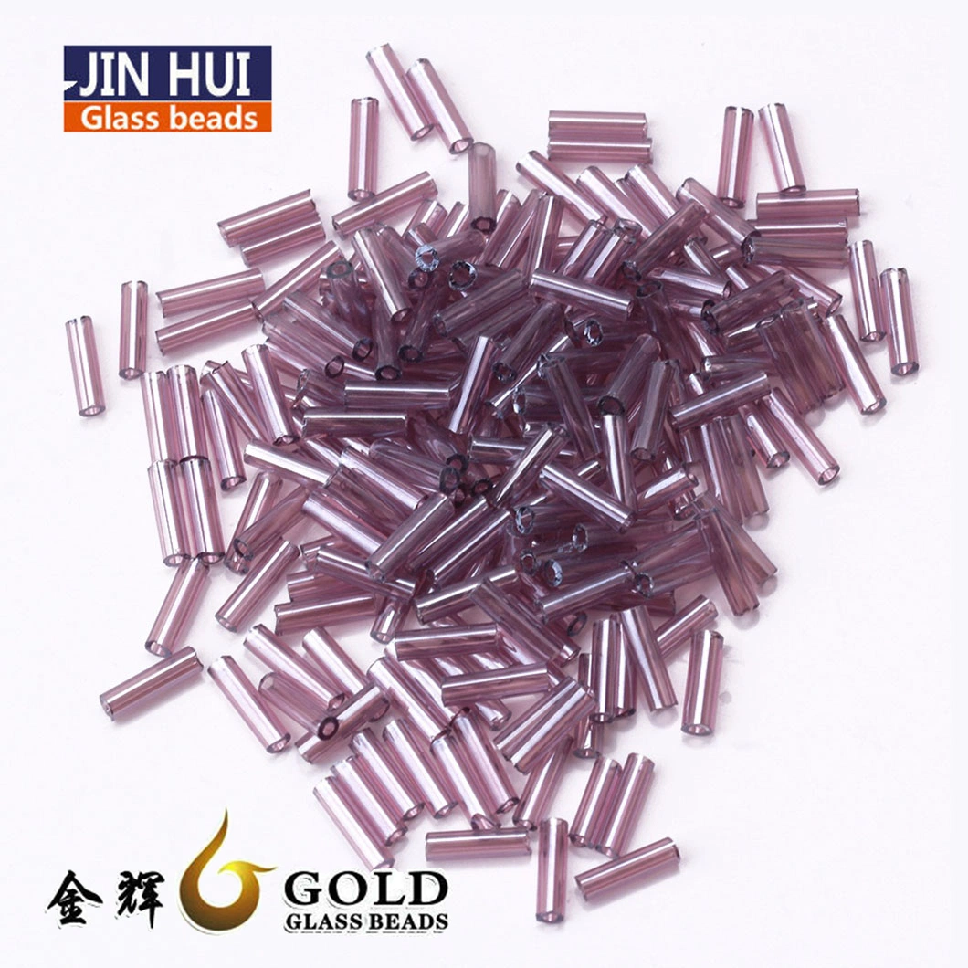 Wholesale Glasstransparent Tube Beads Bugle Beads